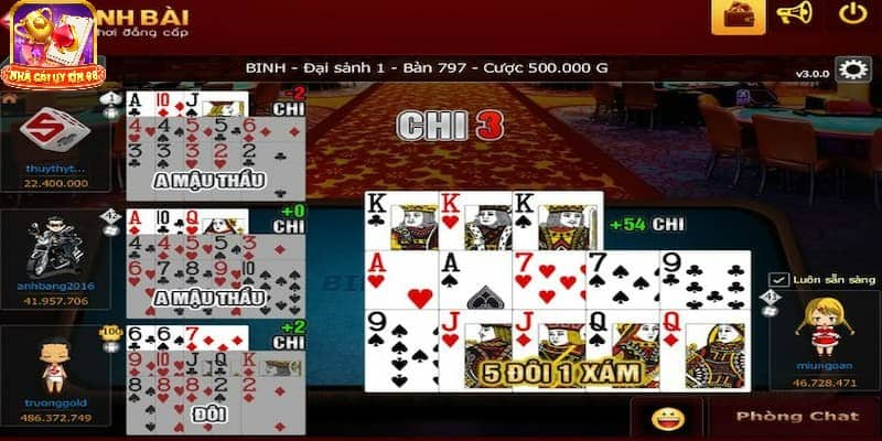 Giới thiệu về game bài xập xám Manclub