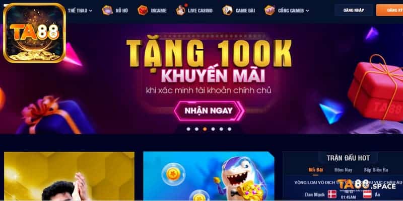 Nhà cái TA88 tặng tiền miễn phí gồm những chương trình nào?