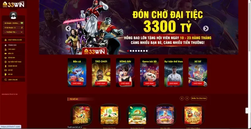 Khám phá 33win - Các ưu đãi đặc biệt dành cho thành viên mới 3 Các ưu đãi khủng chỉ có tại sảnh các cược 33win