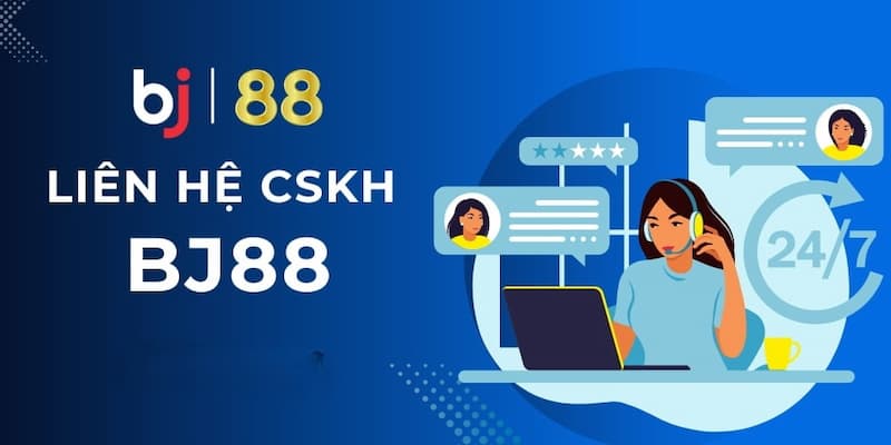 Nhà Cái BJ88 - Siêu Phẩm Chơi Cá Cược Trực Tuyến Hàng Đầu 4 Dịch vụ CSKH 24/7 hỗ trợ người chơi nhanh chóng