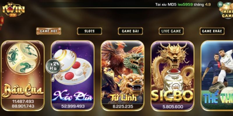 IWIN Khám phá cổng game IWIN: Nền tảng giải trí quốc tế