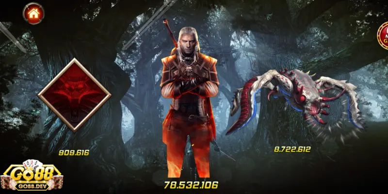 Go88 Khám phá những điểm hấp dẫn của game slot The Witcher Go88