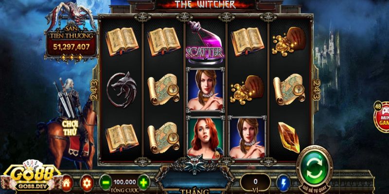 Go88 Các tính năng nổi bật của The Witcher
