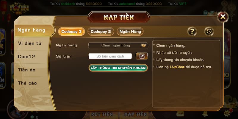 IWIN - Trang Chủ cổng game Uy Tín Hàng Đầu Tại Châu Á 4 Hình thức nạp và rút tiền cực nhanh
