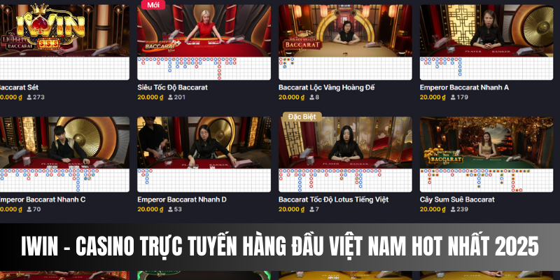 IWIN - Casino Trực Tuyến Hàng Đầu Việt Nam Hot Nhất 2025