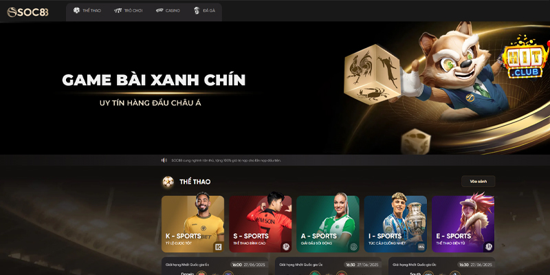 Top Nhà Cái Uy Tín - Nhà Cái Uy Tín - Nhà Cái Tặng Tiền 2025 12 TOP 2 SOC88 – Nhà cái quốc tế được người Việt tin dùng
